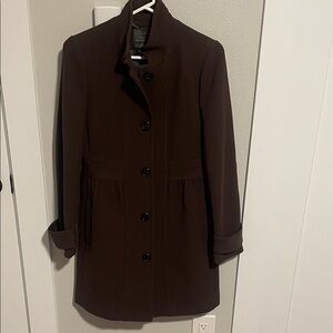 J Crew Double Cloth Coat